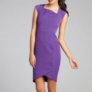 LRK Purple Square Neck Dress